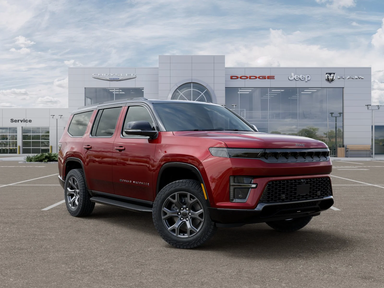New 2026 Velvet Red Pearl-Coat Exterior Paint Jeep Upland image 31