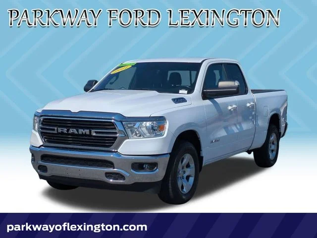 Used 2021 White Ram Big Horn/Lone Star image 1