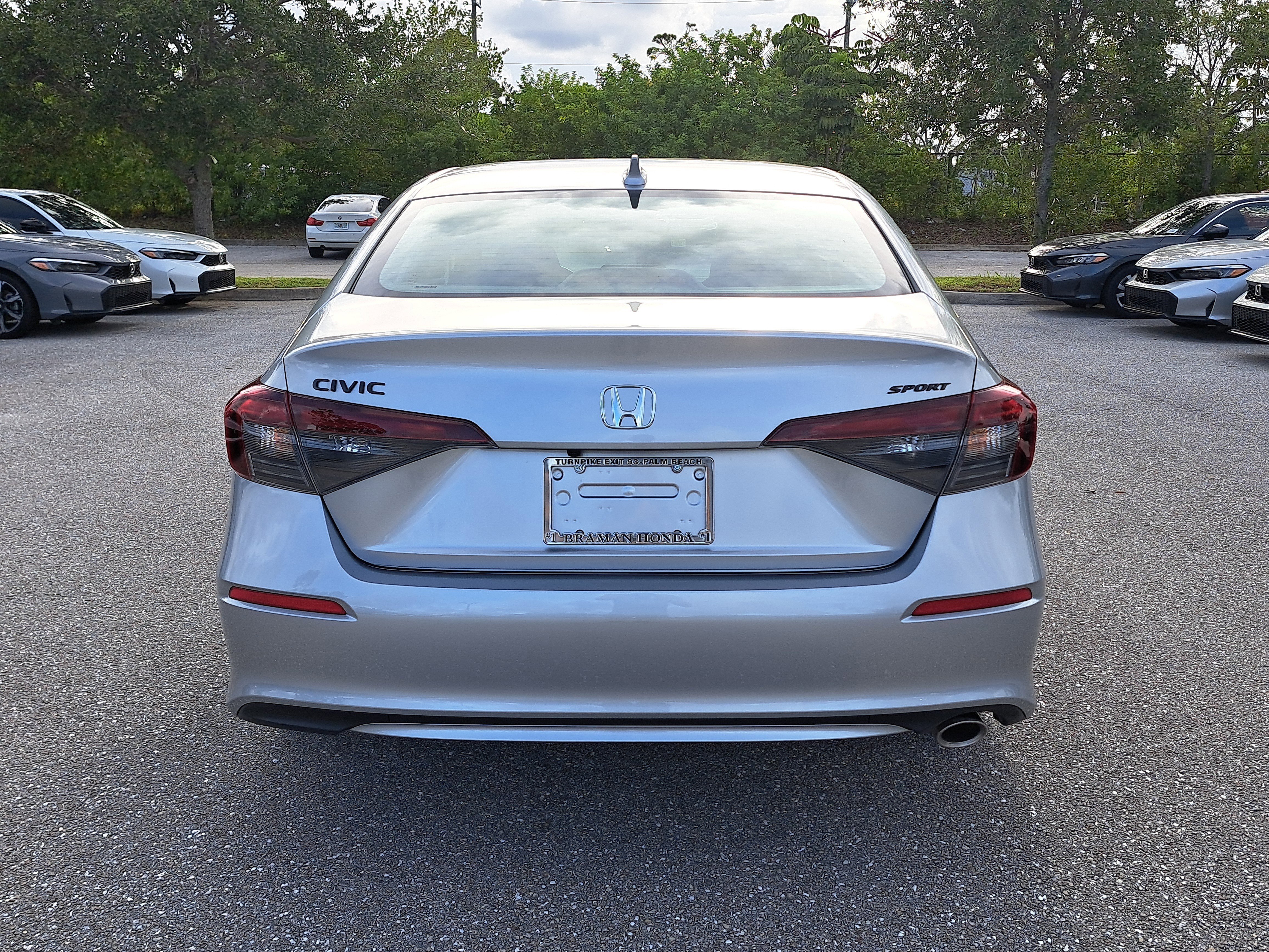 New 2026 Solar Silver Metallic Honda Sport image 5