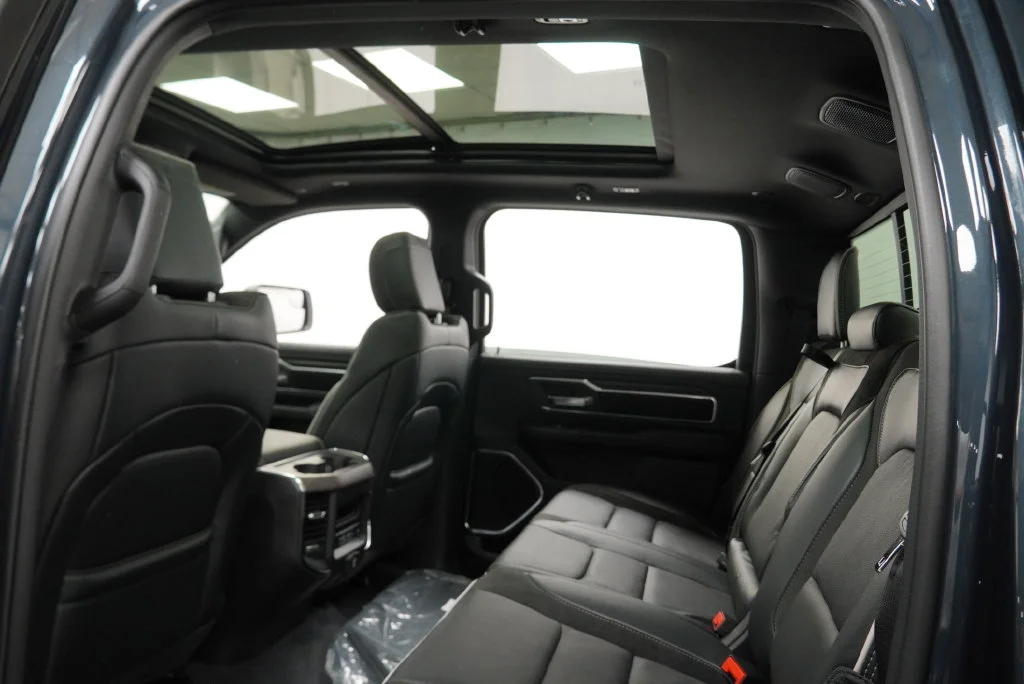 New 2027 Forged Blue Metallic Exterior Paint RAM Laramie image 5