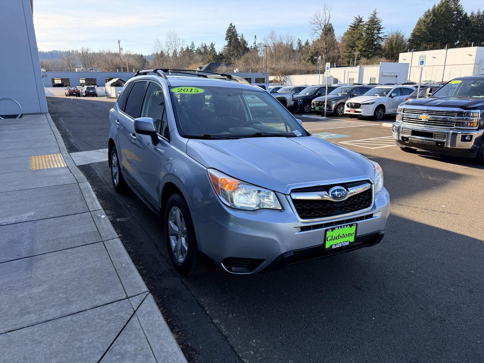 Used 2015 Subaru Forester i Premium with VIN JF2SJADC7FH501284 for sale in Gladstone, OR