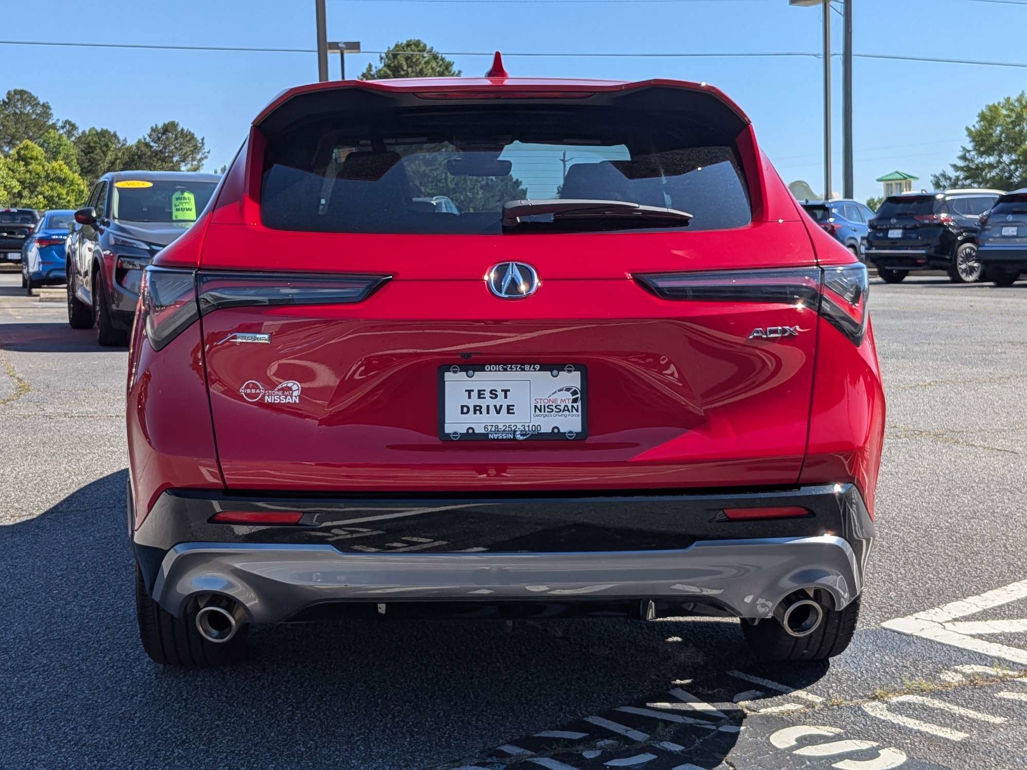 Used 2025 Red Acura A-Spec Package image 4