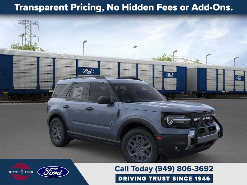 New 2026 Azure Gray Metallic Tri-Coat Ford Big Bend image 7