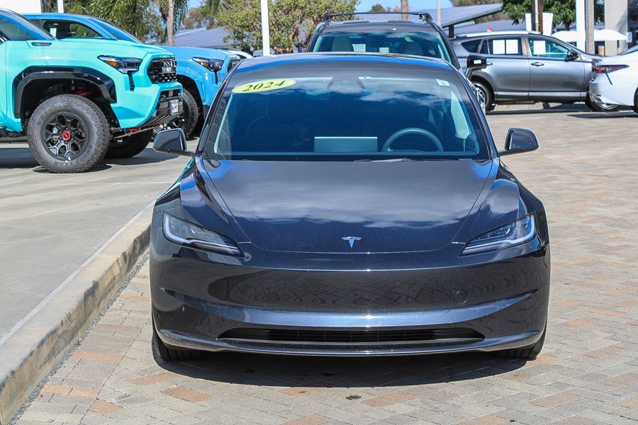 Used 2024 Tesla Model 3 Base with VIN 5YJ3E1EA5RF726344 for sale in Long Beach, CA