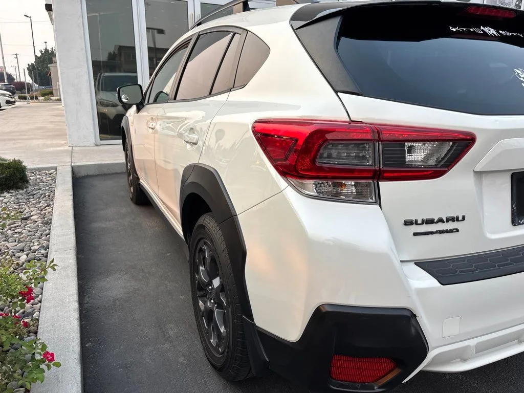 Used 2021 Crystal White Pearl Subaru Sport image 6