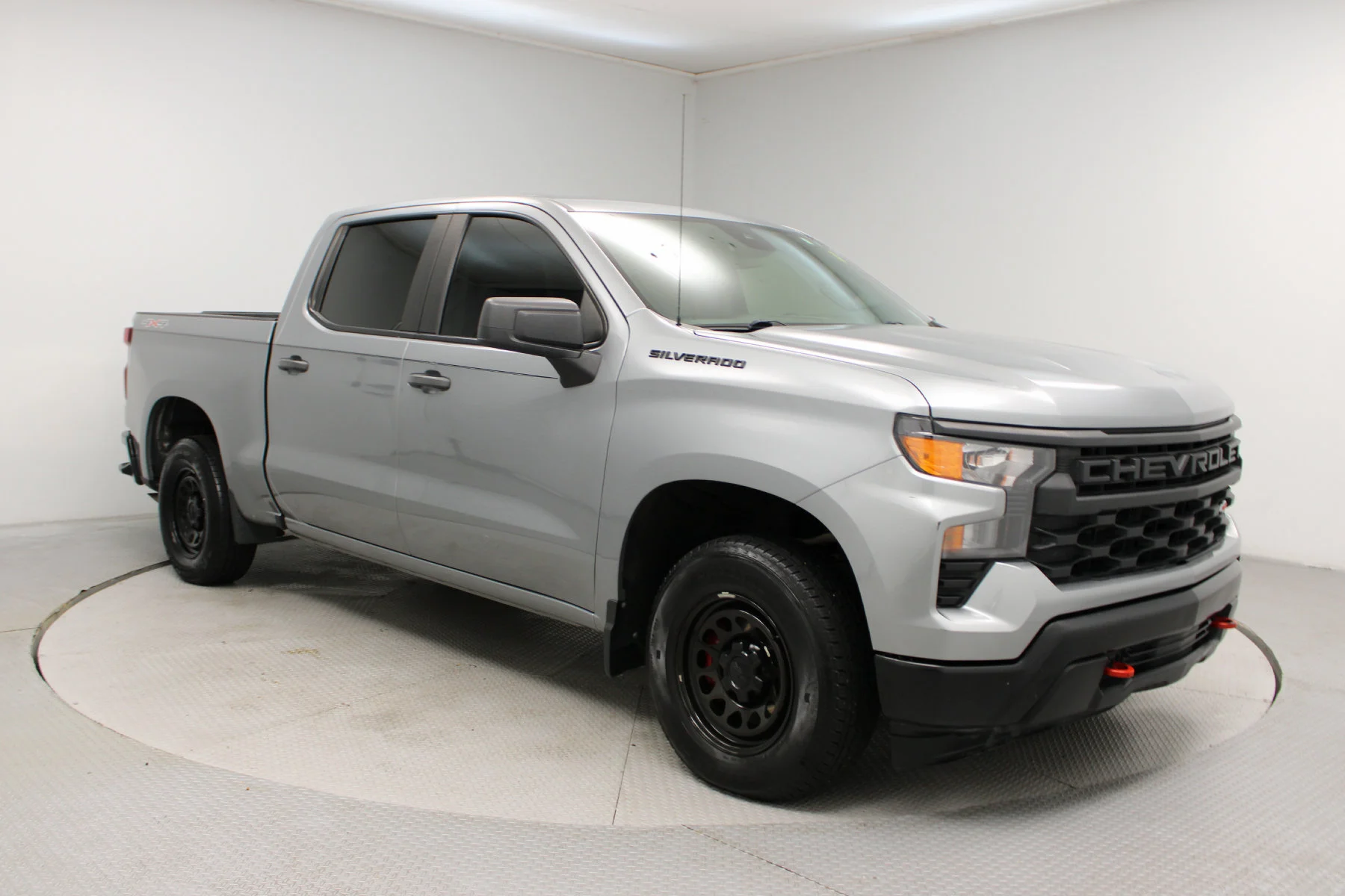 Used 2023 Sterling Gray Metallic Chevrolet 4WD Crew Cab 147 Work Truck image 21