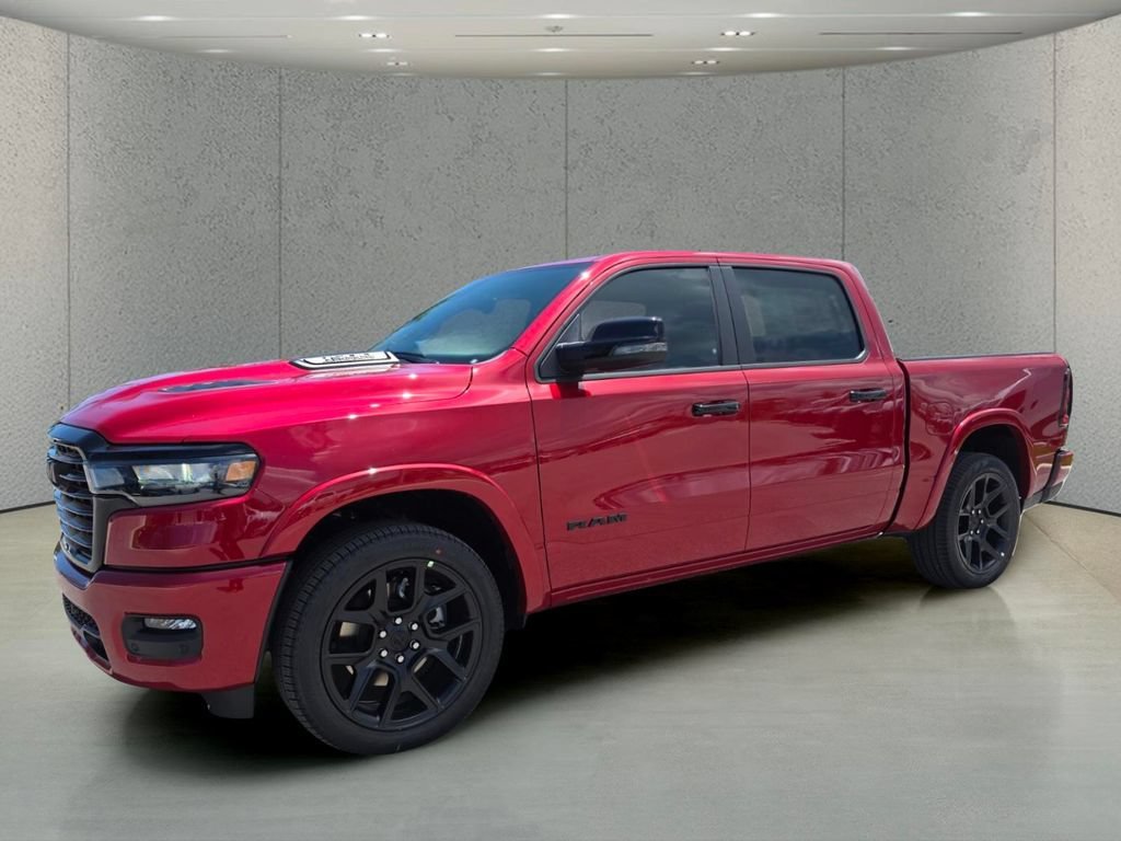 New 2026 Molten Red Pearl-Coat Exterior Paint RAM Laramie image 10