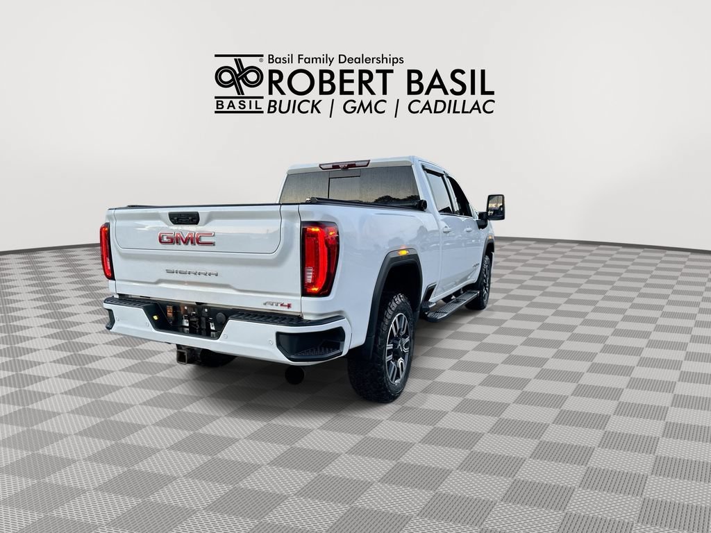 Used 2021 SUMMIT WHITE GMC AT4 image 8