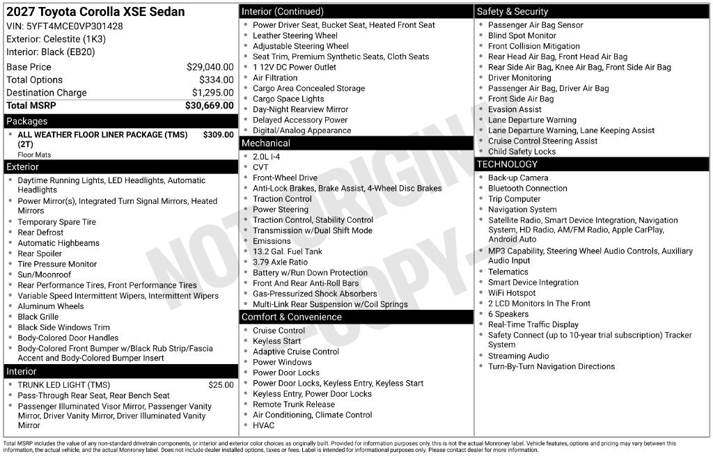 Certified Used 2027  Toyota XSE image 6