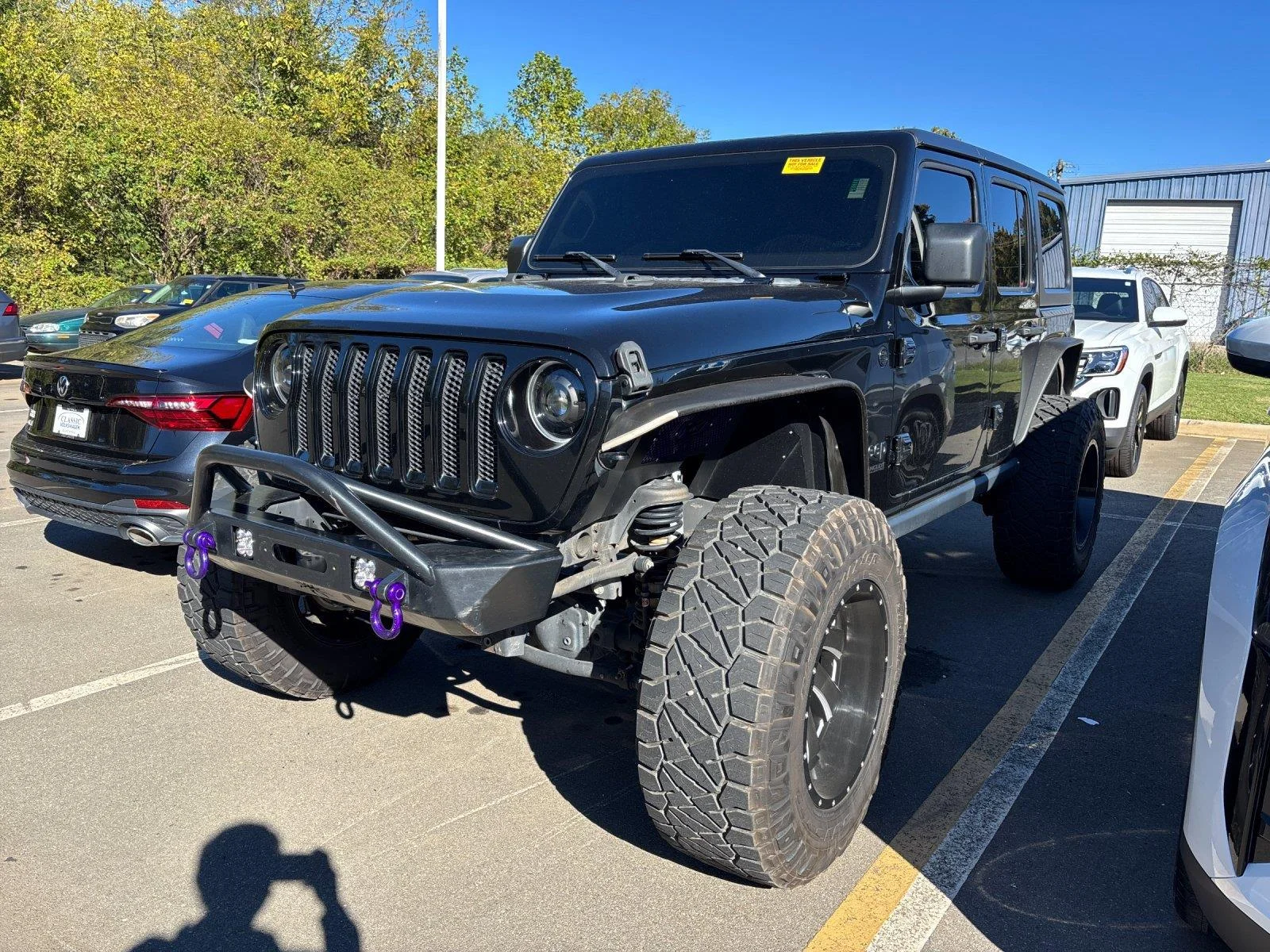 Used 2022 Black Clearcoat Jeep Unlimited Sport Altitude image 2