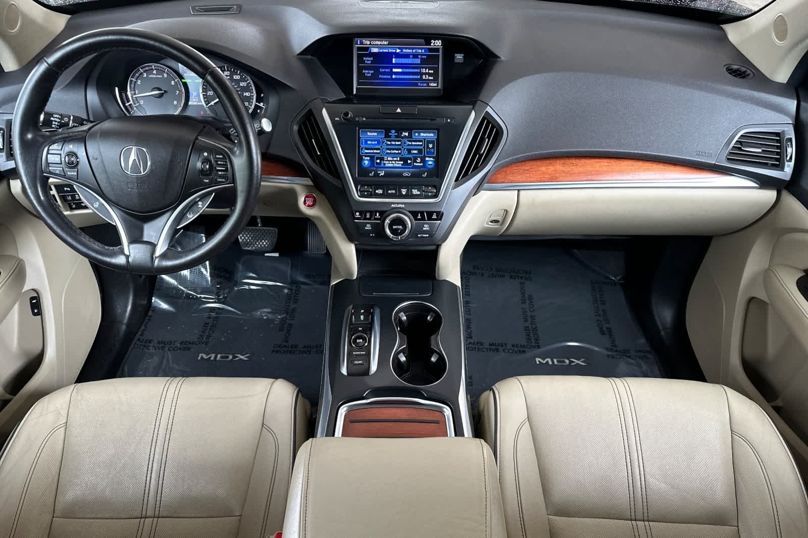 Used 2017 Red Acura w/Advance Pkg image 3