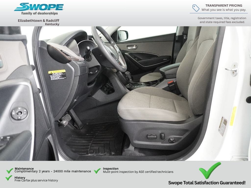 Used 2017 Frost White Pearl Hyundai 2.4L image 12
