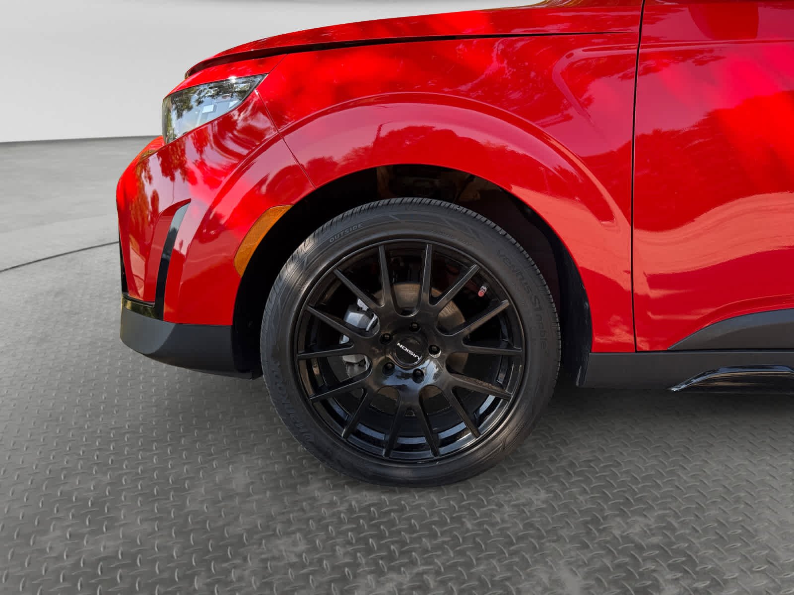 Certified Used 2025 Inferno Red/Black Roof Kia EX image 9
