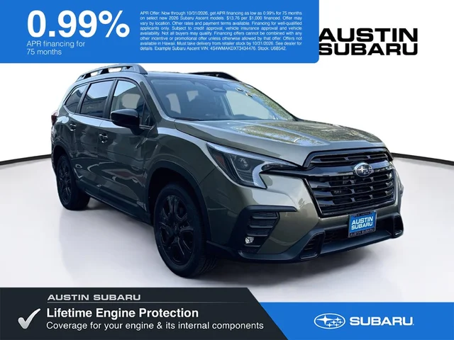 2026 Subaru Ascent Onyx Edition Touring