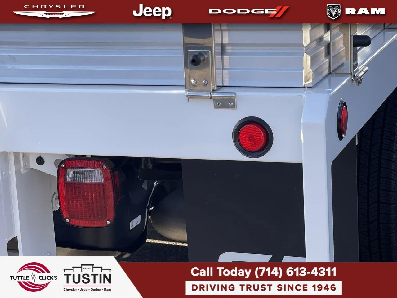 New 2027 Bright White Clear-Coat Paint RAM Tradesman image 15