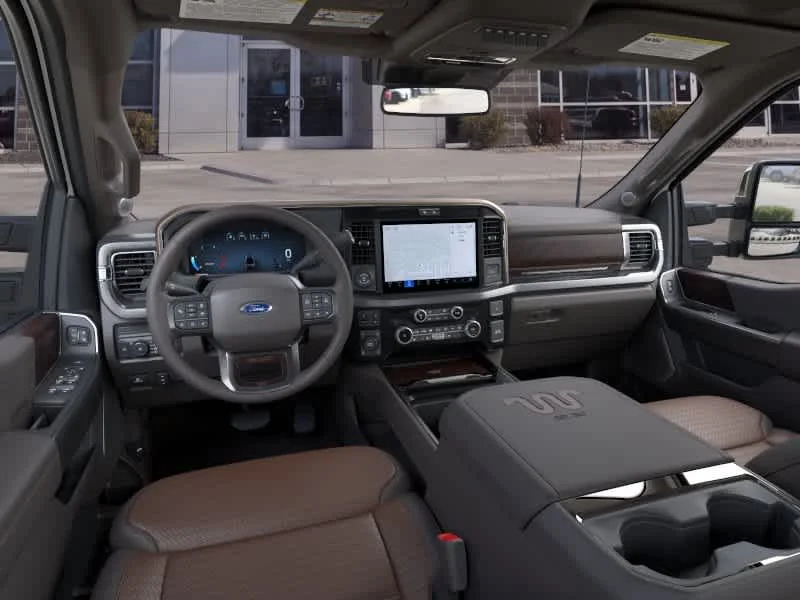 New 2026 Star White Metallic Tri-Coat Ford F-350® King Ranch® image 9