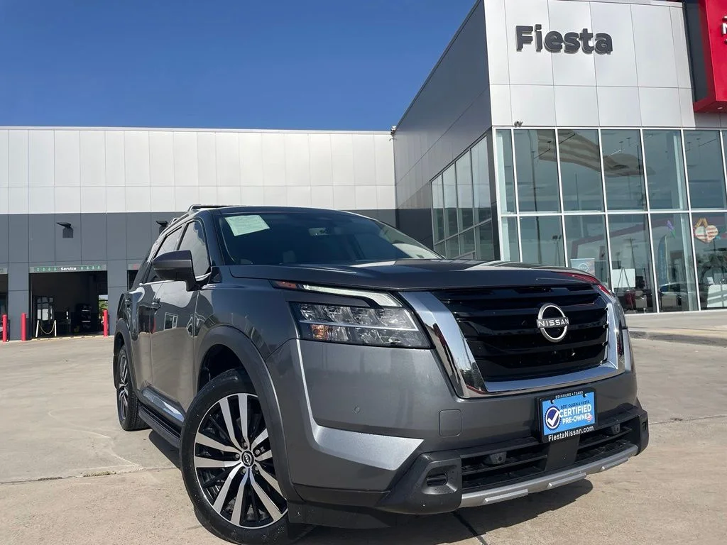 Used 2024 Gray Nissan Platinum image 1