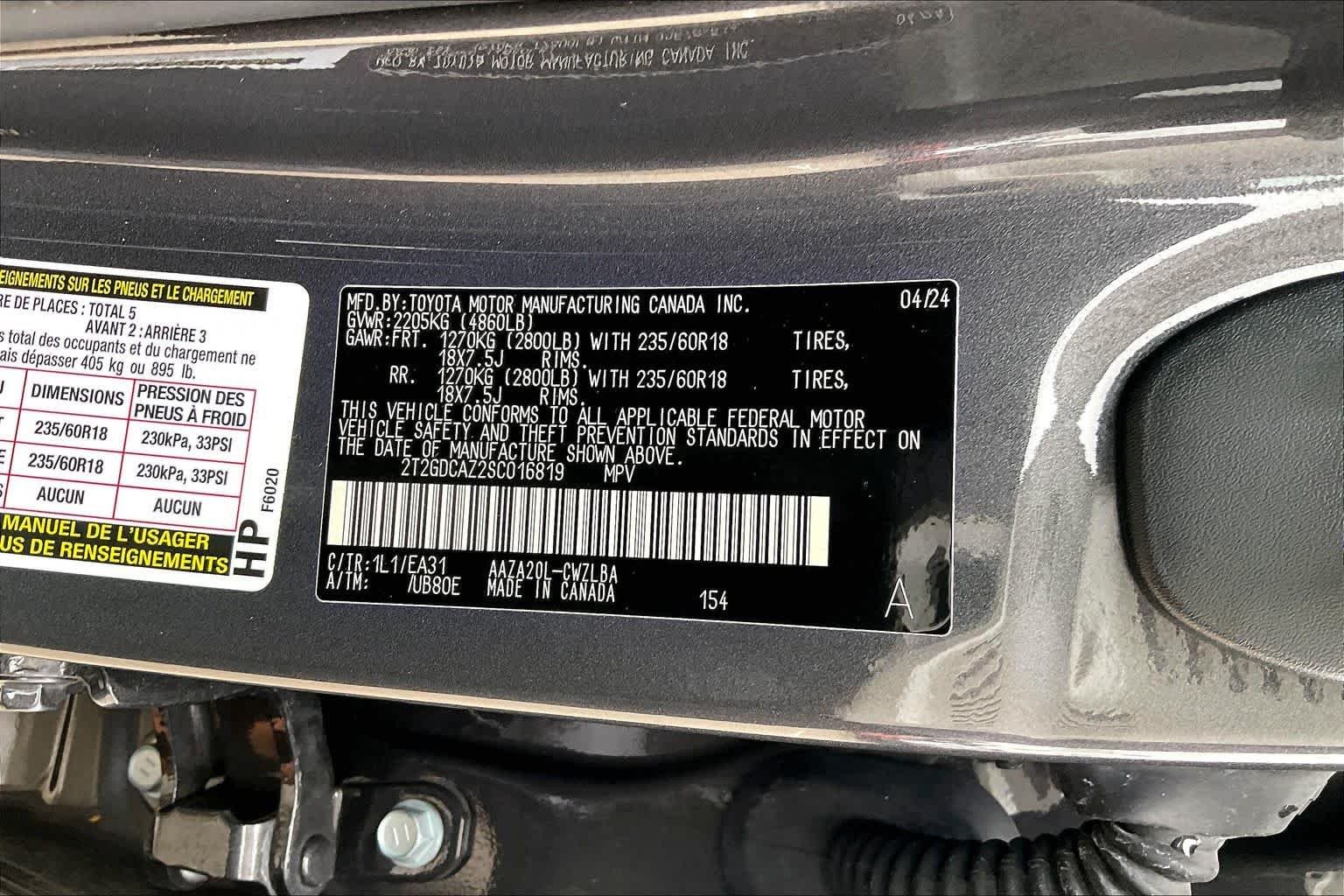 Used 2025 Cloudburst Gray Lexus Premium image 34