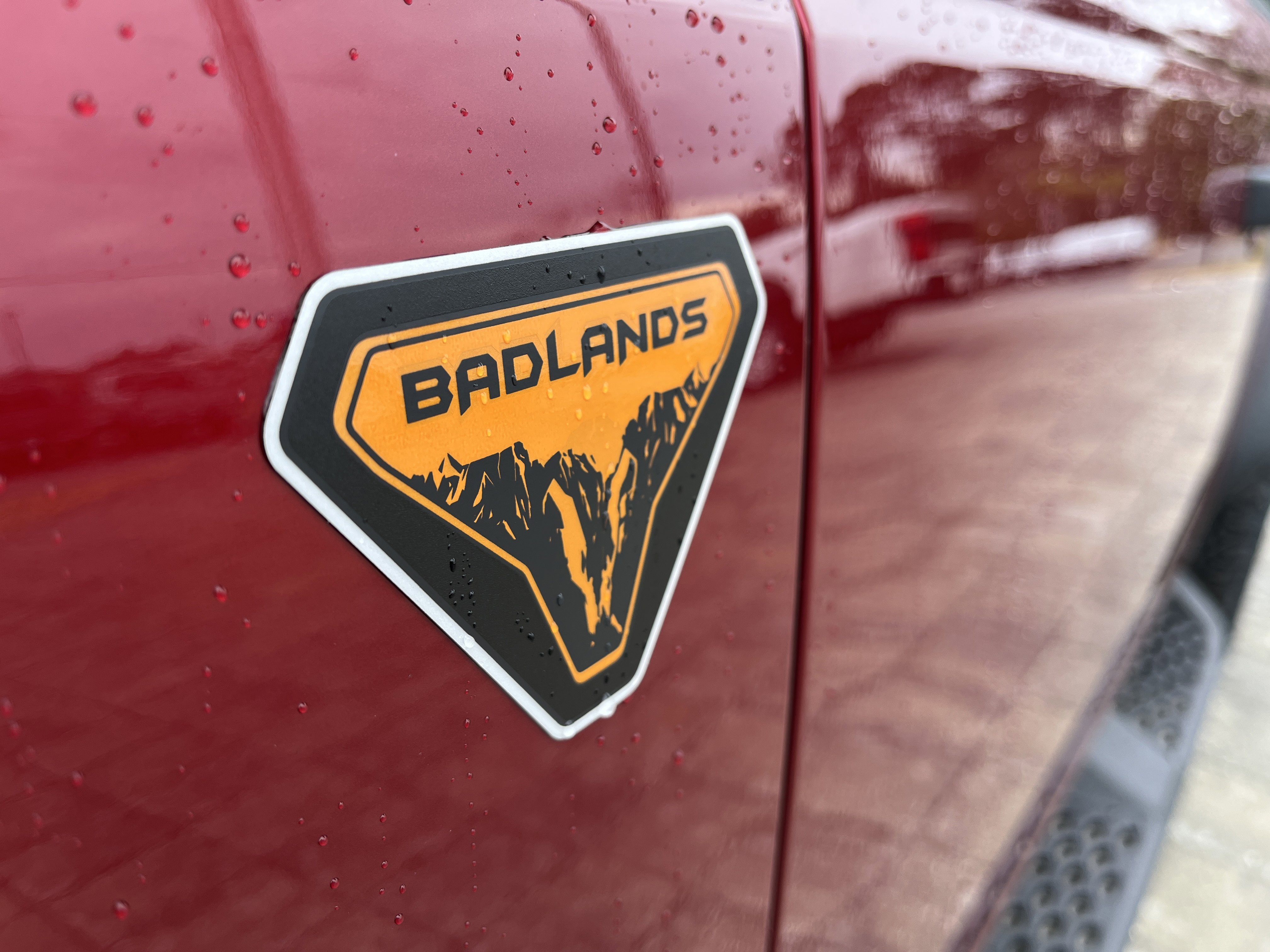 New 2025 Ruby Red Metallic Tinted Clearcoat Ford Badlands® image 11