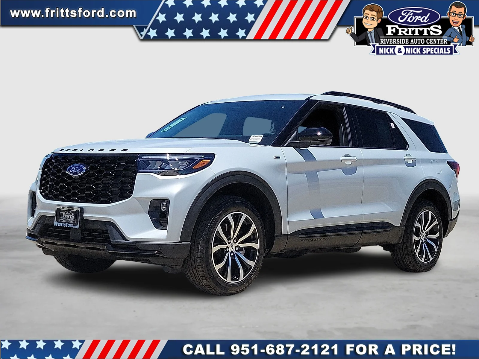New 2026 Space White Metallic Ford ST-Line image 1