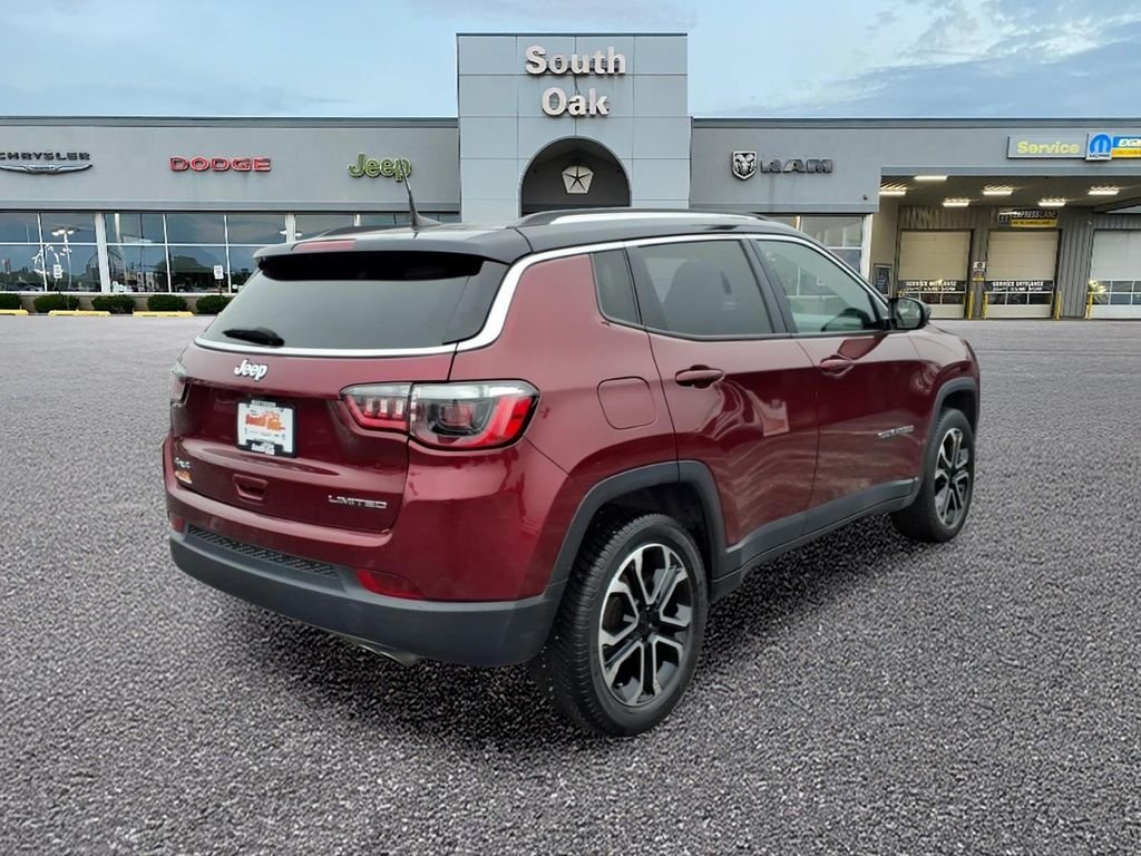 Certified Used 2022 Red Jeep Limited image 3