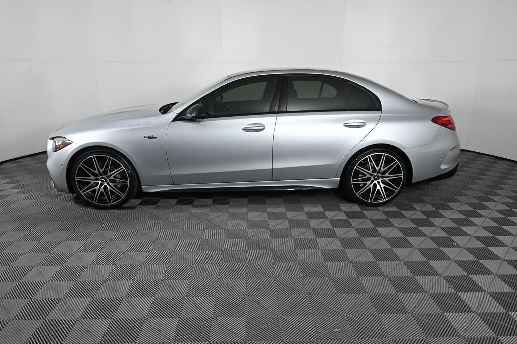 New 2026 Cirrus Silver Metallic Mercedes-Benz AMG® C 43 4MATIC® Sedan image 3
