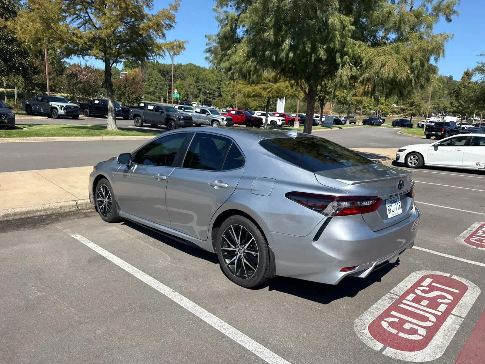 Certified Used 2024 Celestial Silver Metallic Toyota SE image 4