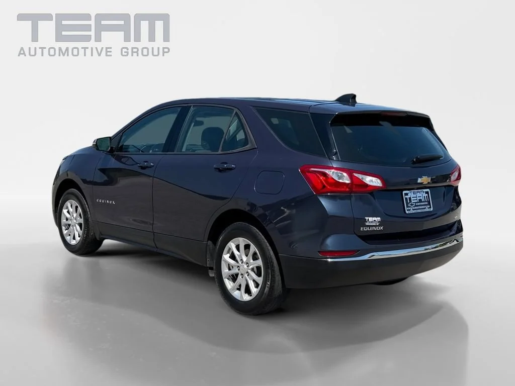 Used 2018 STORM BLUE METALLIC Chevrolet LS image 3