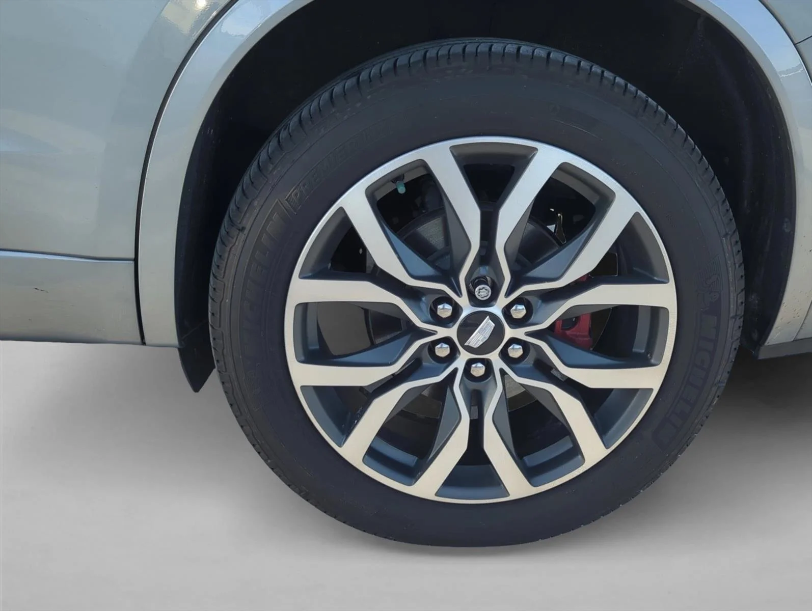 Used 2023 Argent Silver Metallic Cadillac AWD Sport image 6