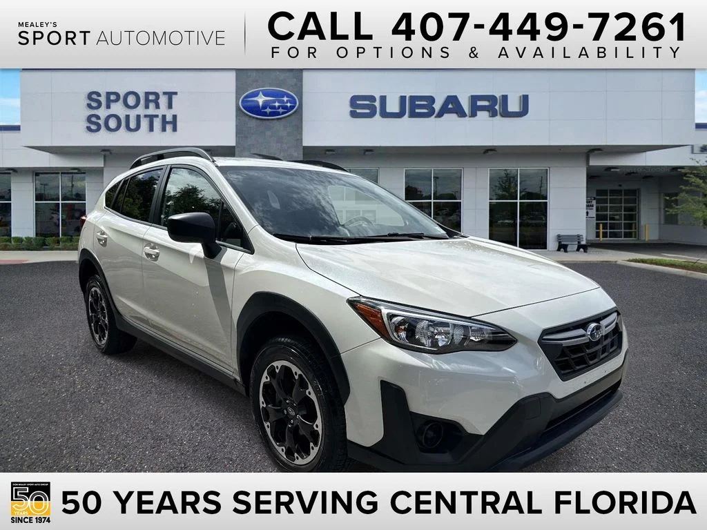 Used 2023 White Subaru Base image 1