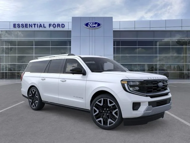 New 2026 Star White Metallic Tri-Coat Ford MAX Platinum® image 7