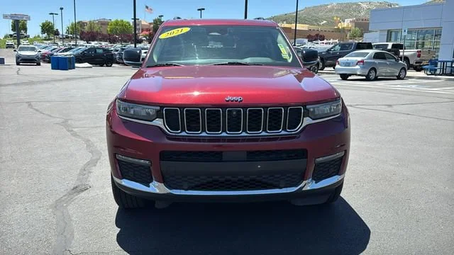 Used 2021 Red Jeep Limited 4x4 image 8