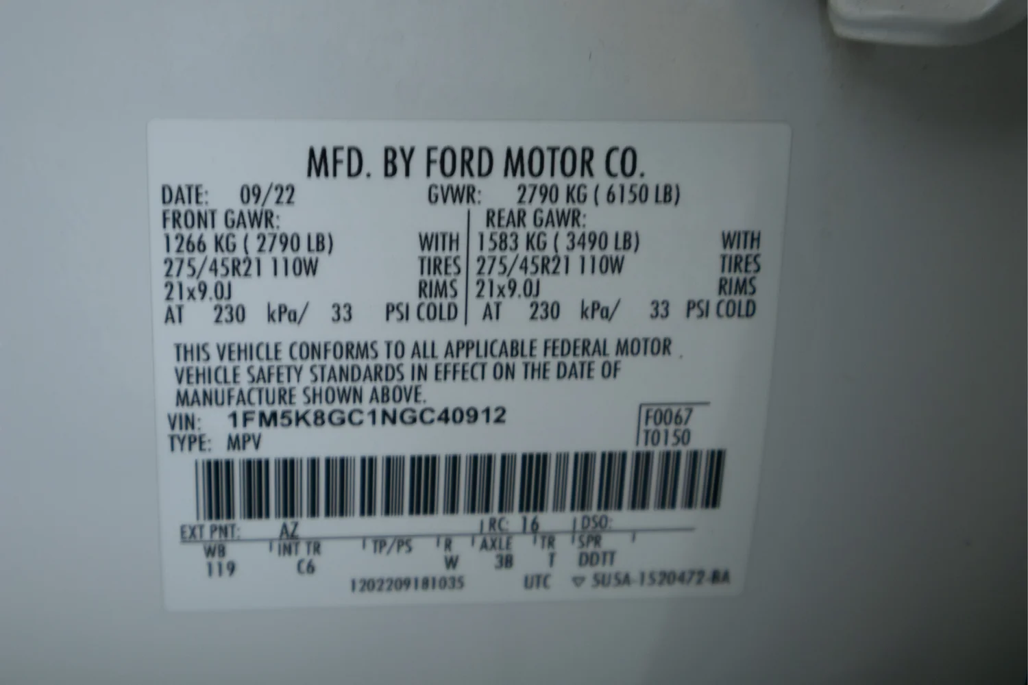 Certified Used 2022 White Ford ST image 28