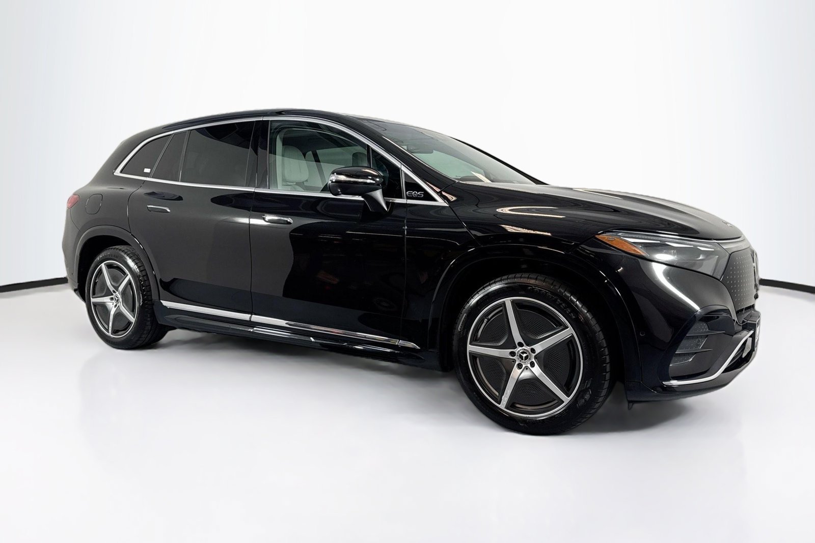 Certified Used 2023 Obsidian Black Metallic Mercedes-Benz EQS 580 image 3