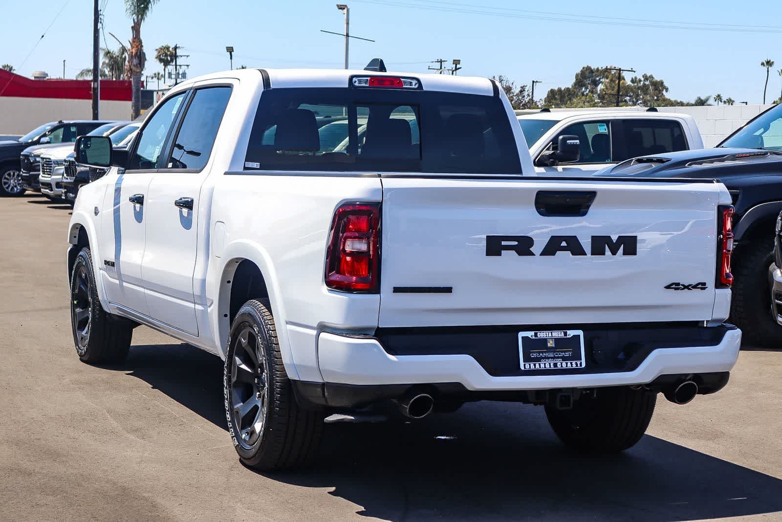 New 2026 Bright White Clear-Coat Exterior Paint RAM Big Horn image 6