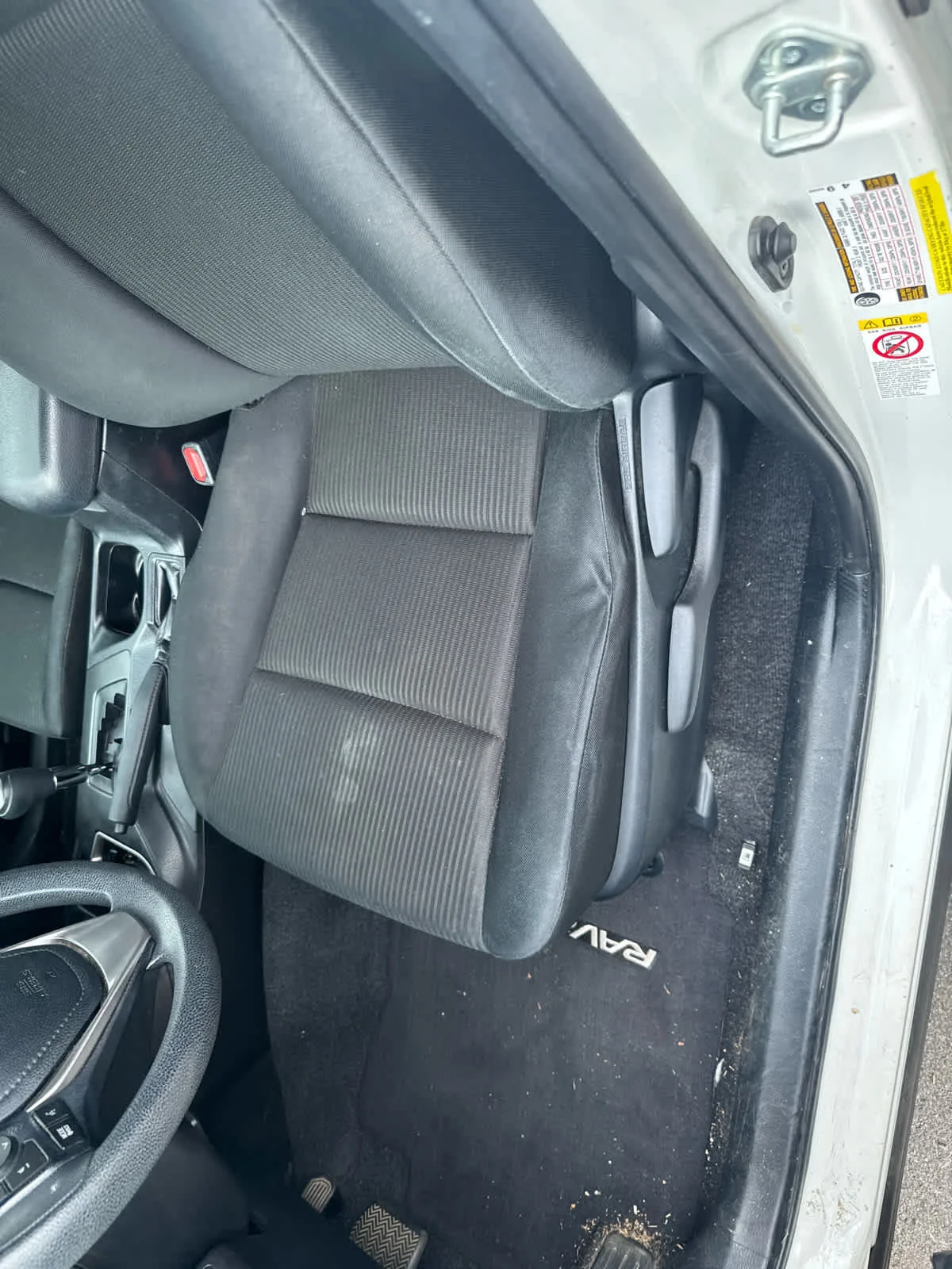 Used 2017 Super White Toyota LE image 7
