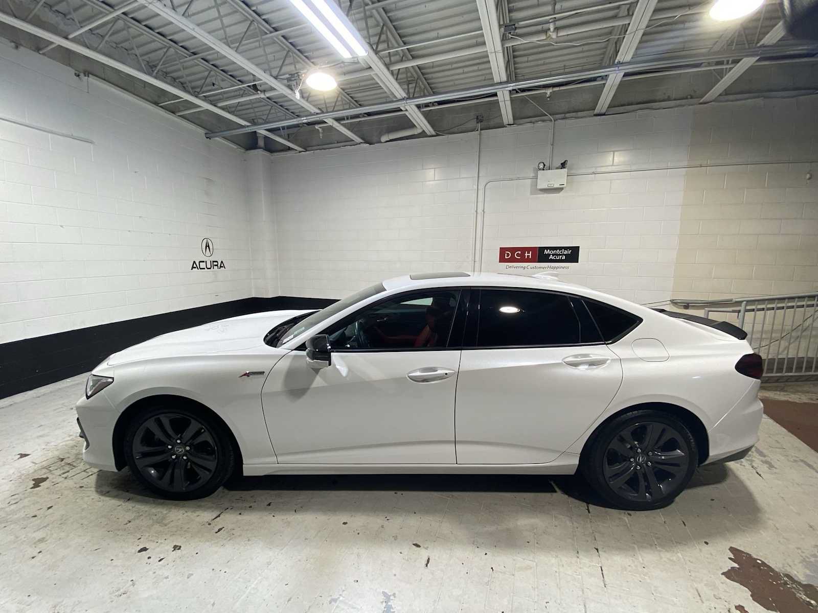 Certified Used 2023 Platinum White Pearl Acura w/A-Spec Package image 30