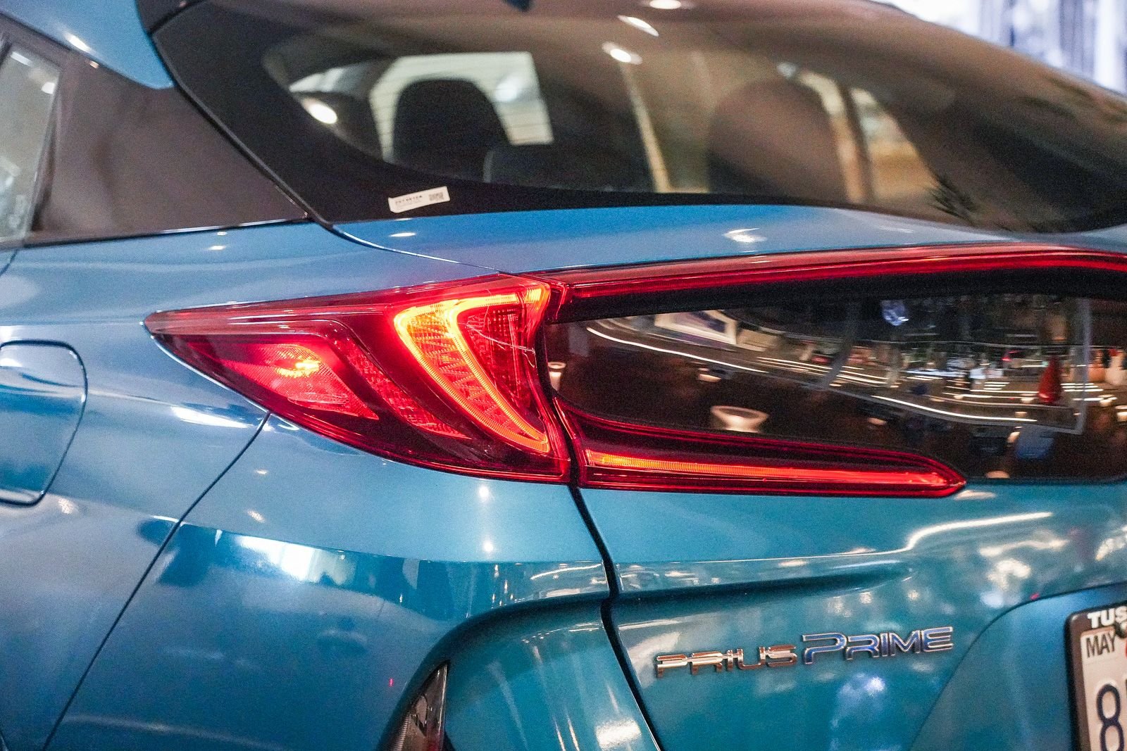 Certified Used 2021 Blue Toyota LE image 9