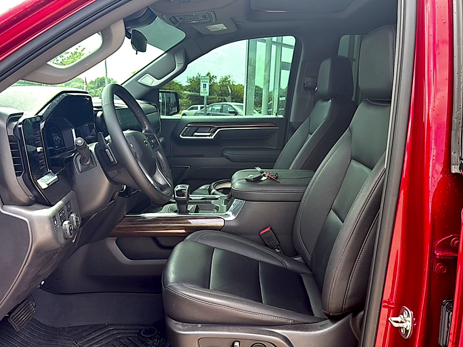 Used 2025 Radiant Red Tintcoat Chevrolet 4WD Crew Cab Short Bed LT Trail Boss image 8