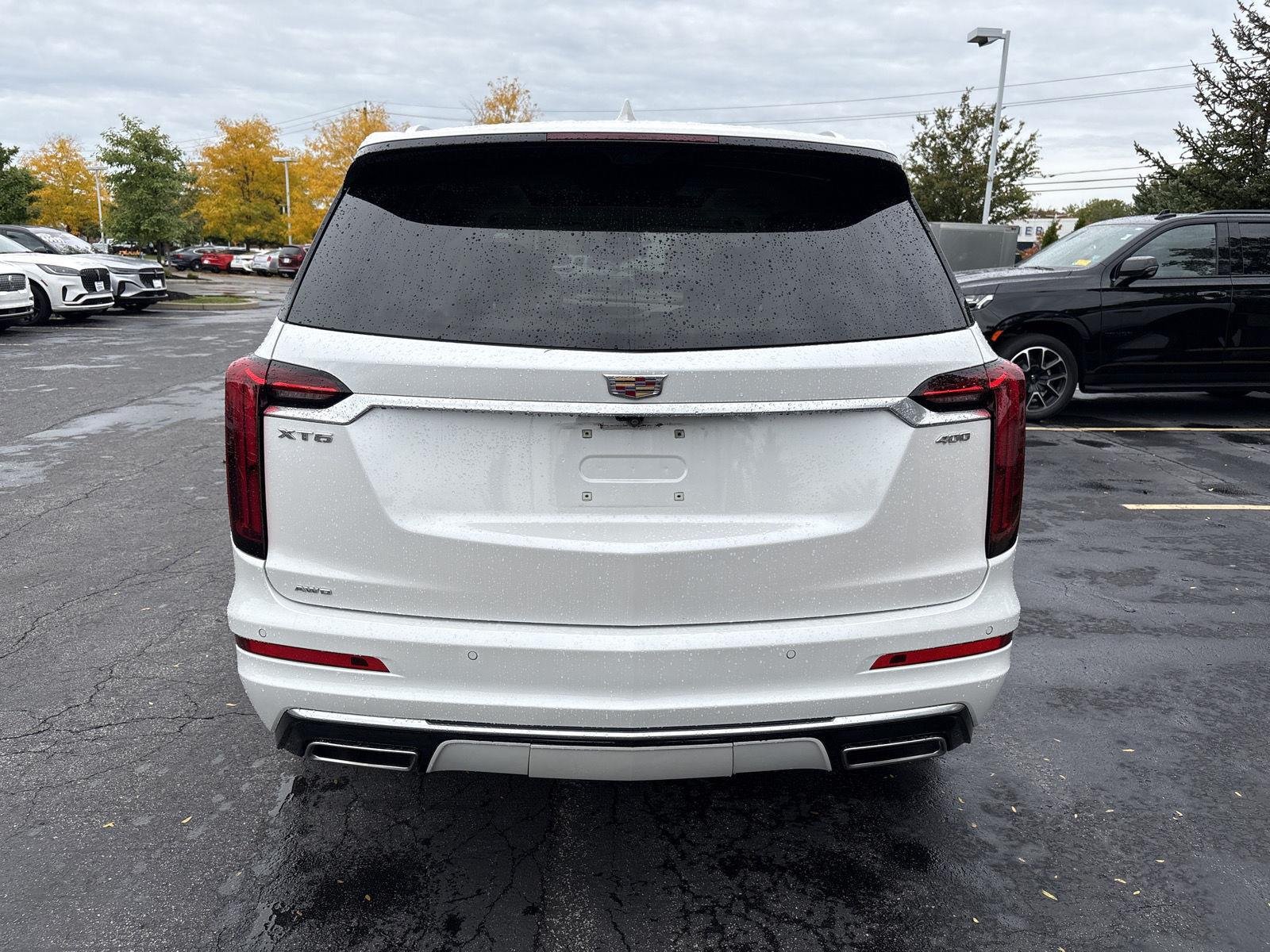 Used 2025 Crystal White Tricoat Cadillac AWD Premium Luxury image 19