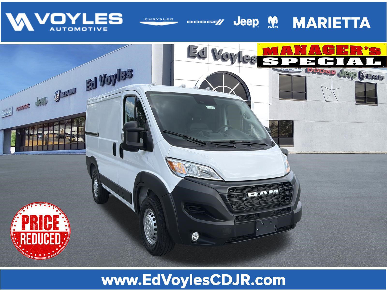 2026 RAM ProMaster Cargo Van