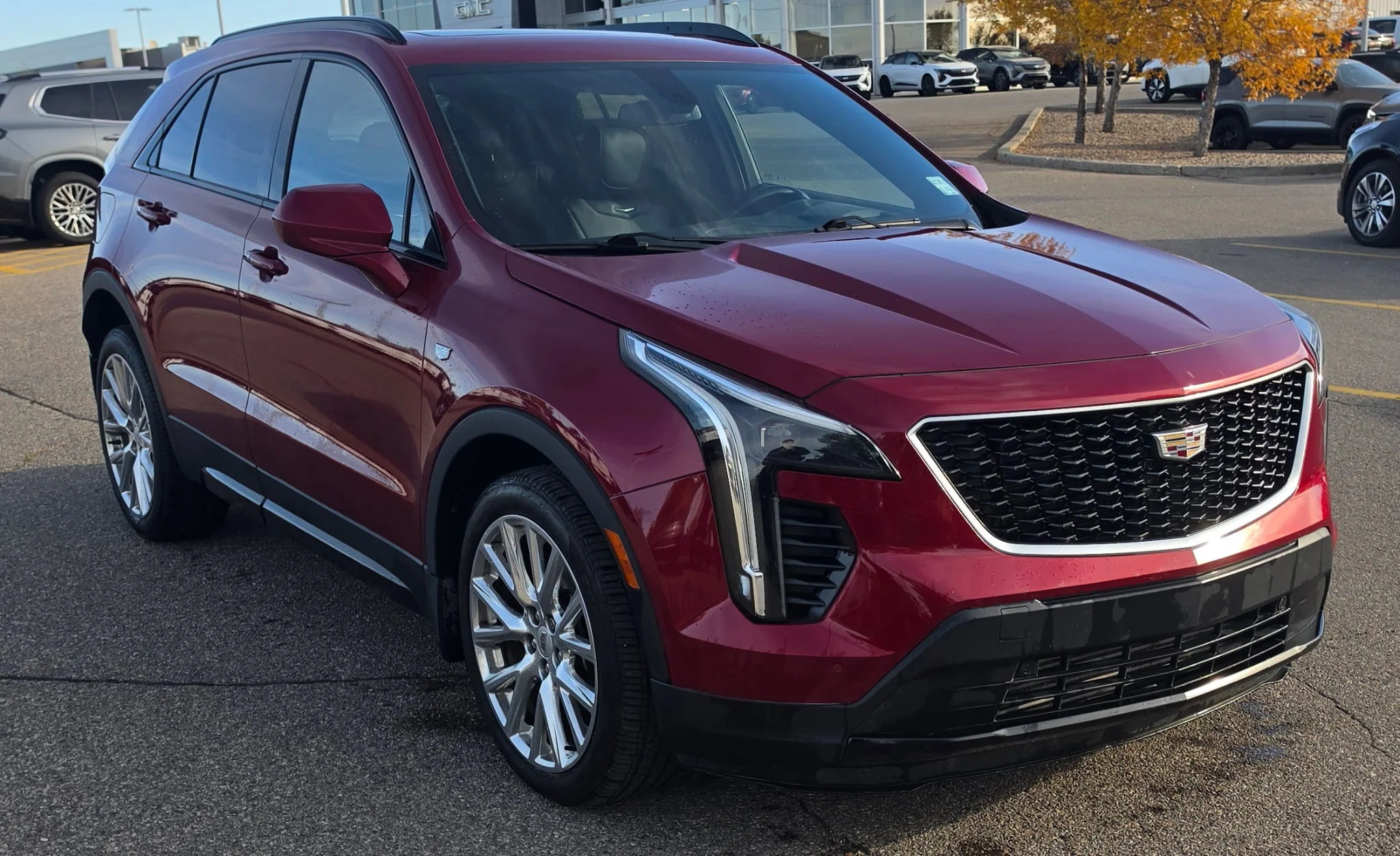 Used 2019 Red Cadillac AWD Sport image 7