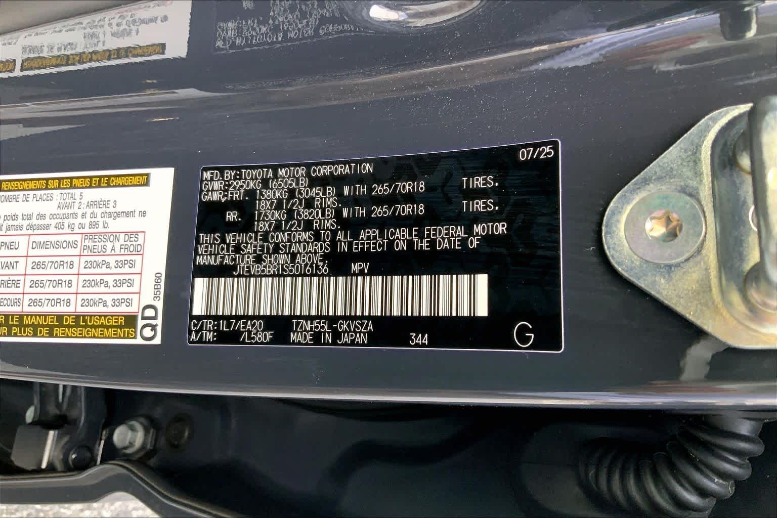 Used 2025 Underground Toyota Hybrid TRD Off Road Premium image 30