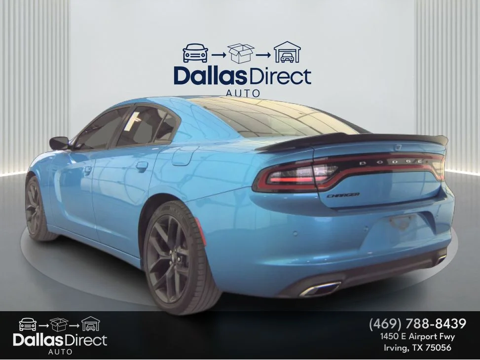 Used 2019 B5 Blue Pearlcoat Dodge SXT image 8