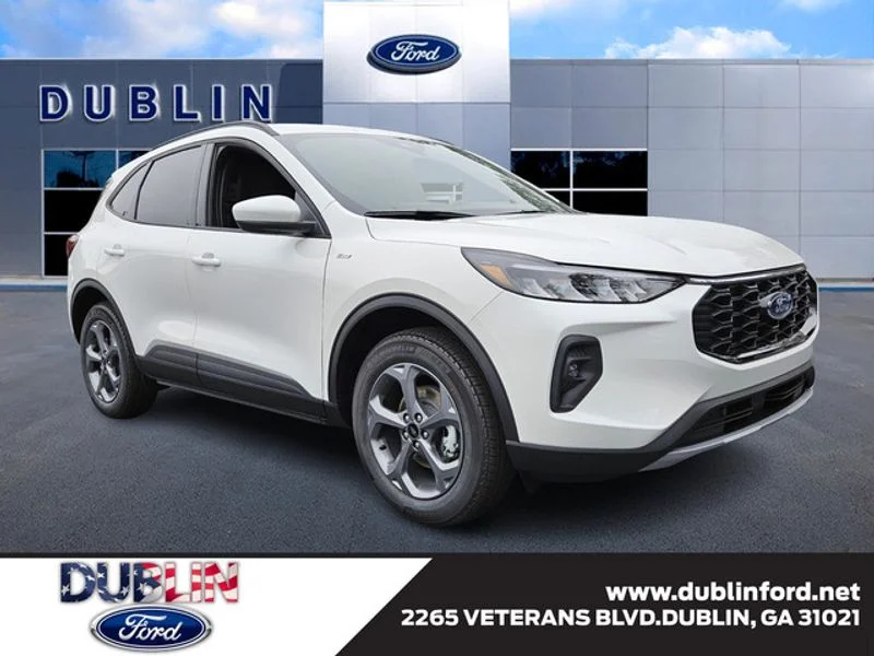 New 2026 star white metallic tri-coat Ford ST-Line Select image 1