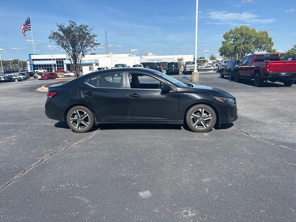 Used 2024 Black Nissan SV image 2