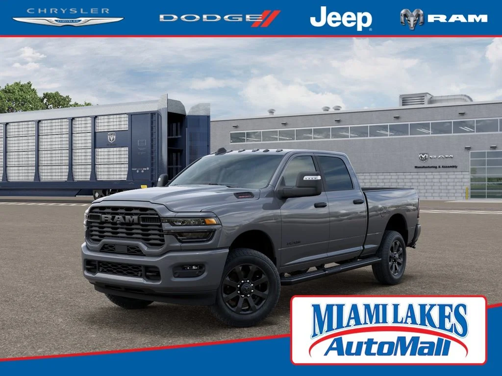 New 2026 Ceramic Gray Clear-Coat Exterior Paint RAM Big Horn image 1