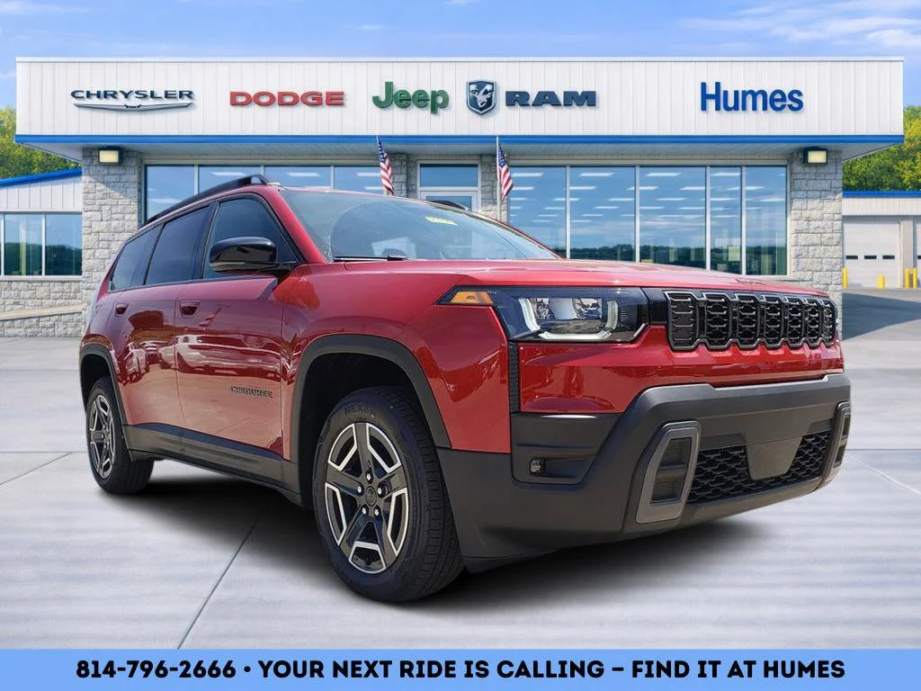 New 2026 Red Hot Pearl-Coat Exterior Paint Jeep Limited image 1