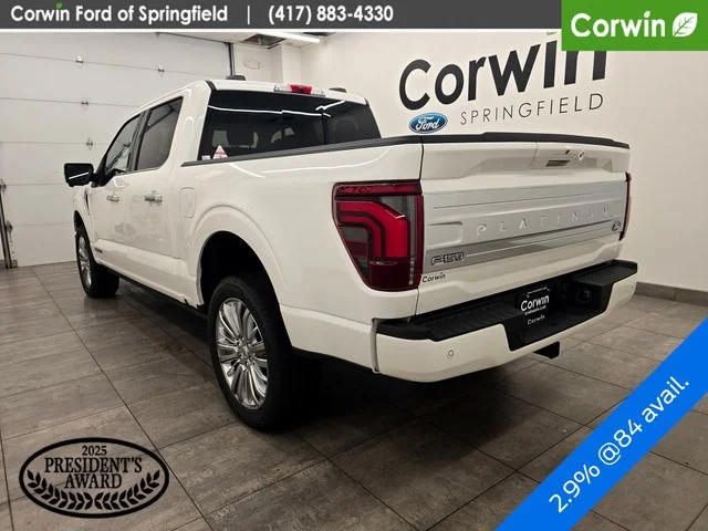 New 2026 Star White Metallic Tri-Coat Ford Platinum® image 4