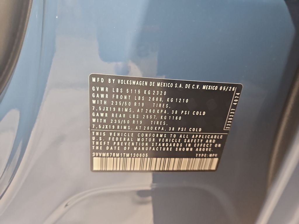 New 2026 Blue Volkswagen 2.0T SE image 29
